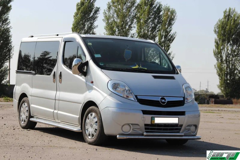 Кенгурятник=Пороги=Дуги Renault TraFic Opel Vivaro 2002-2014 — фото 8