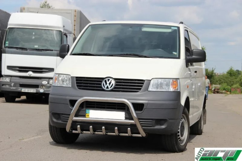 Кенгурятники=Трубы=Защитные дуги Volkswagen Т4 = Т5 = Т6 / Фольксваген транспортер/ Т6 каравела / т5 мультиван / захист авто / автообвес на авто — фото 4