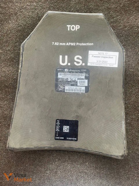 Керамічна бронеплита ESAPI/XSAPI Size X-Large (США, 6 клас)