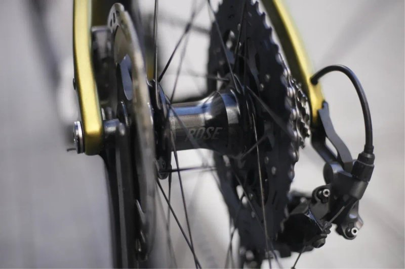 9 КГ! 28” карбоновий гравійний велосипед Rose Backroad Carbon S M гревел грейвел гравел gravel Shimano GRX — фото 5