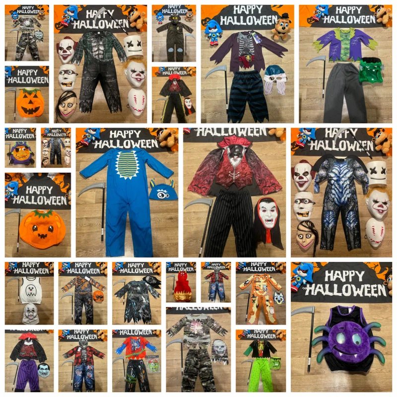 Хеловін геловін хэллоуин halloween для хлопця на 3-4 роки зріст 98-104 см карнавальний костюм на свято карнавальный костюм для мальчика на праздник — фото 2