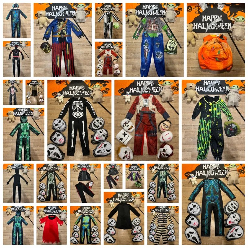 Хеловін геловін хэллоуин halloween для хлопця на 7-8 років зріст 122-128 см карнавальний костюм на свято карнавальный костюм для мальчика на праздник — фото 2