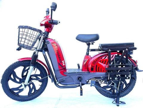 ХІТ! Електровелосипед Crosser E-Delta (800W, 60V, 15Ah,) - Червоний