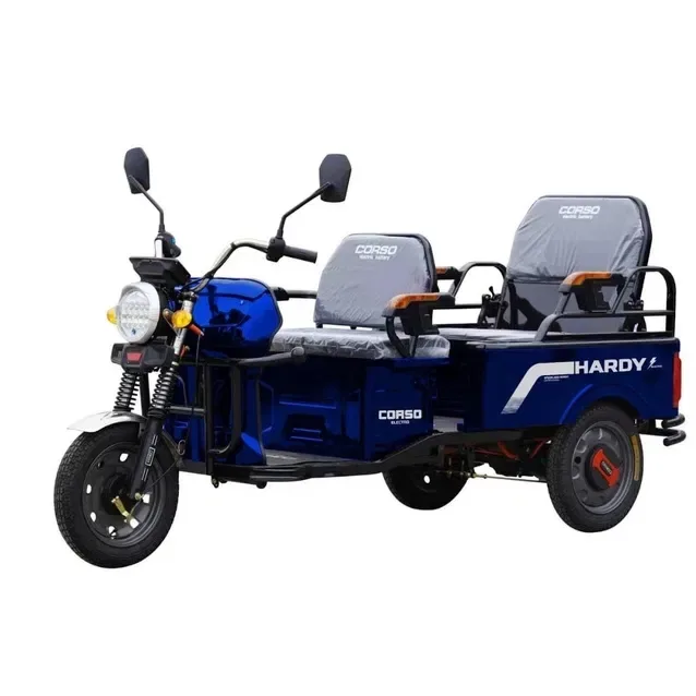 ‼️ХІТ СЕЗОНУ -Вантажний трицикл 1200 w Corso /до -450 кг ТЯГОВІ ‼️ — фото 2