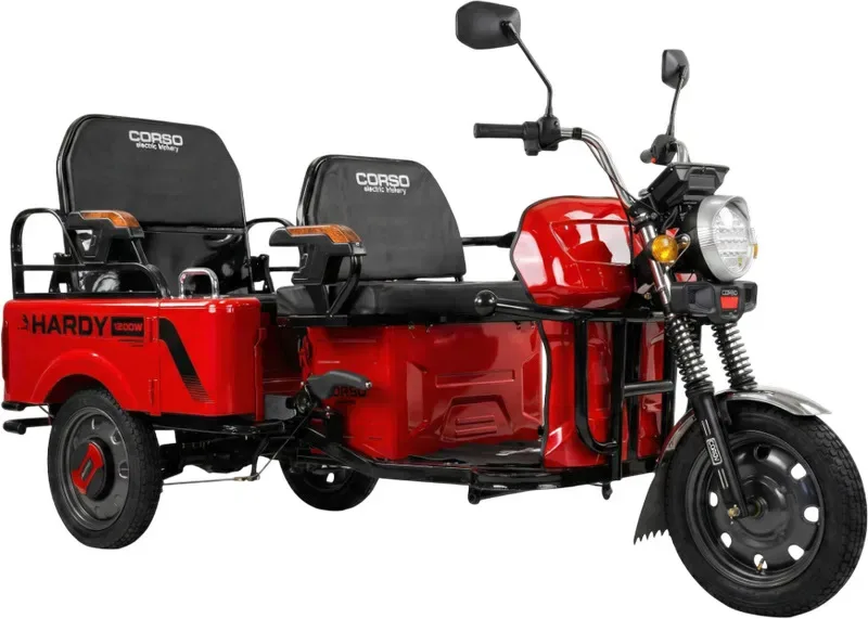 ‼️ХІТ СЕЗОНУ -Вантажний трицикл 1200 w Corso /до -450 кг ТЯГОВІ ‼️ — фото 4