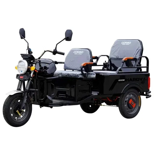 ‼️ХІТ СЕЗОНУ -Вантажний трицикл 1200 w Corso /до -450 кг ТЯГОВІ ‼️ — фото 8