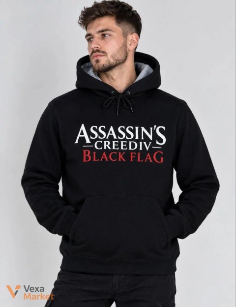 Худі Assassin's Creed Black Flag XL