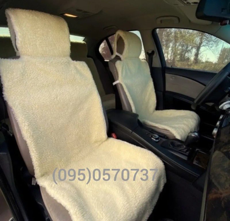 Хутряні автонакидки в авто для сидіння!,виробник, накидки,Ева коврики — фото 4