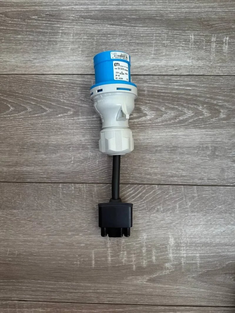 Хвіст адаптер 16/32А GEN 2/3 Тесла зарядка Tesla 3.5 7 квт оригінальні хвости adapter хвіст — фото 2