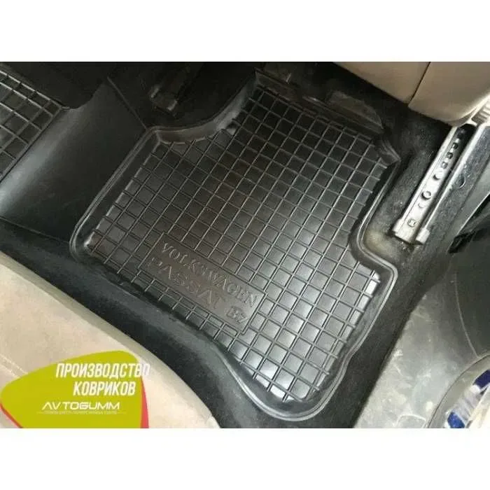 Килимки EVA Текстильні Резинові для Volkswagen Passat B5 B6 B7 CC B8 / Коврики резиновые пасат/коврики ева для пасат/ворсовые коврики для пасат — фото 3