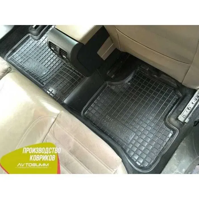 Килимки EVA Текстильні Резинові для Volkswagen Passat B5 B6 B7 CC B8 / Коврики резиновые пасат/коврики ева для пасат/ворсовые коврики для пасат — фото 5