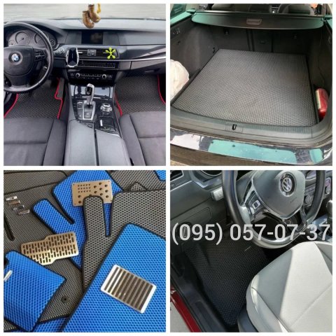 Килимки /коврики, ЕВА, ЄВА, EVA ЭВА виробництво для всіх авто, Київ