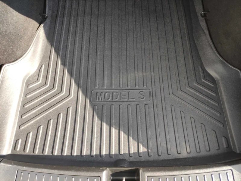 Килимок багажник багажника Tesla Model S 3 Y X Тесла коврик в багажник МС М3 МУ МХ Модел Вай 3 У Ес іКс полік поддон багажника — фото 2