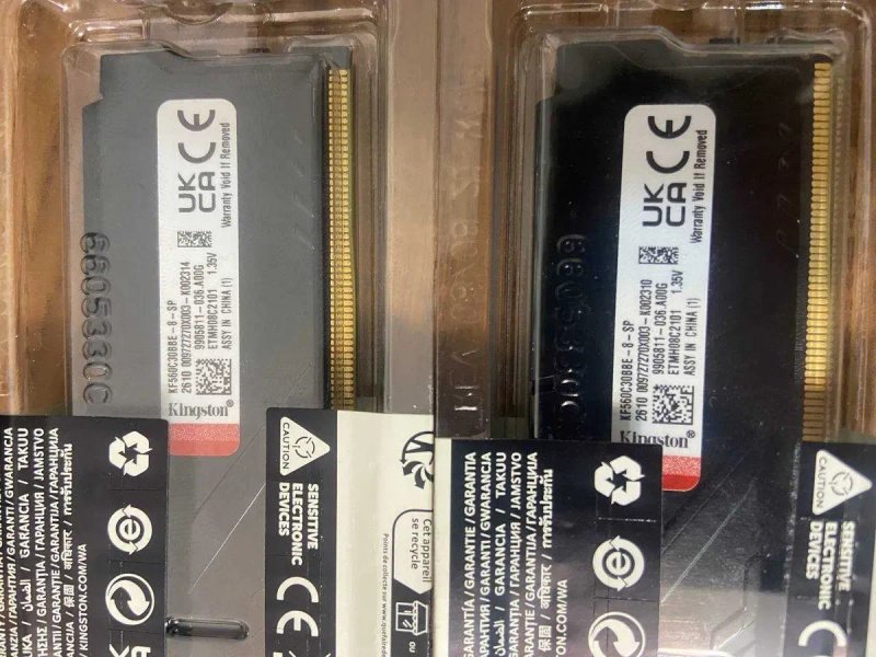 Kingston Fury Beast DDR5 16gb (2x8) 6000mhz cl30 Новая, на пломбах — фото 4