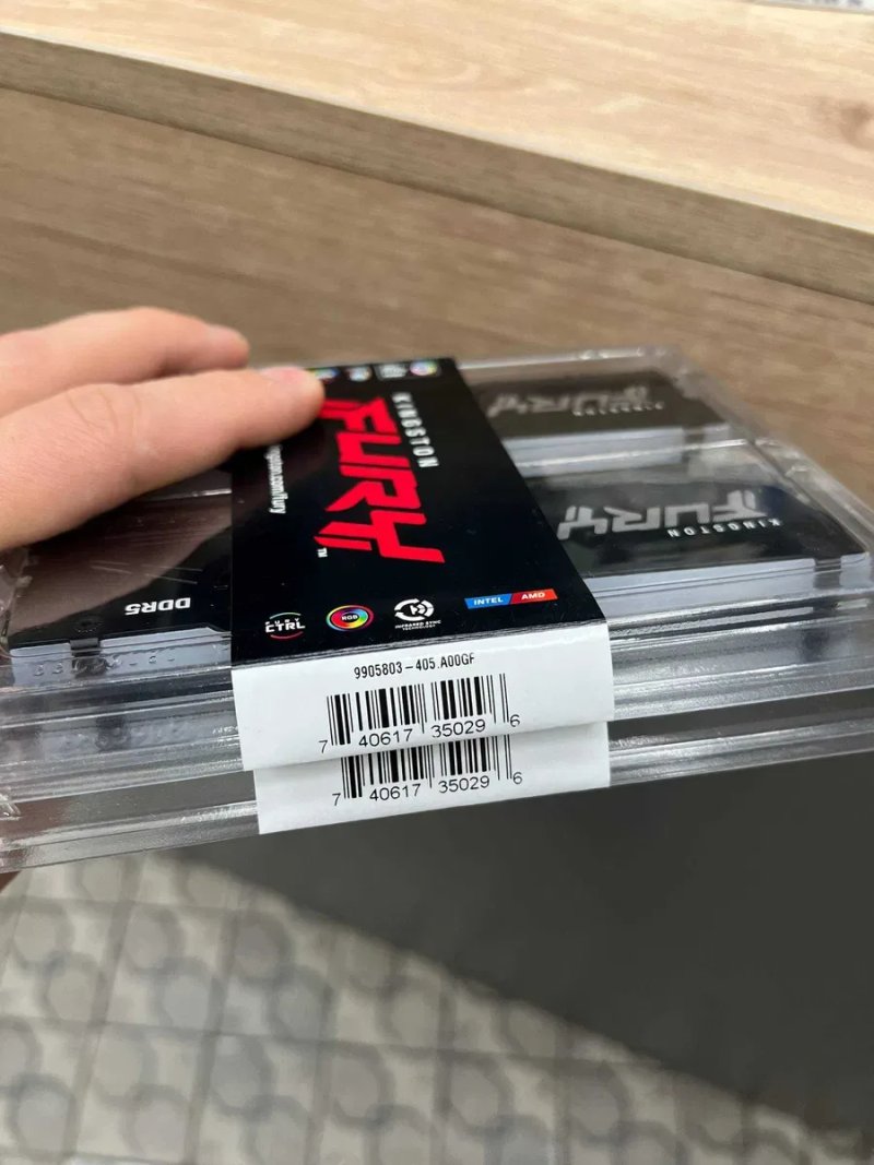 Kingston FURY Beast DDR5 64GB (2×32GB) KF560C36BBE2AK2-64 / 6000MHz / CL36 | Нова, запакована | Магазин | Гарантія — фото 3
