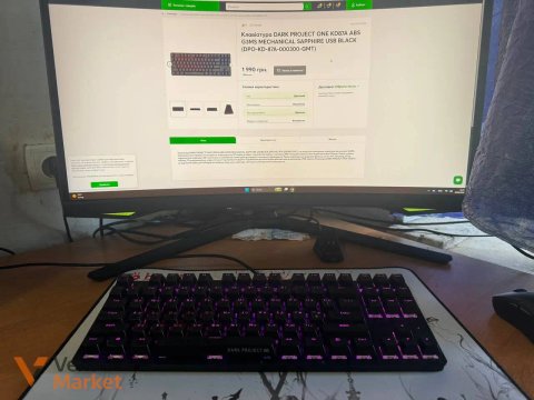 Клавіатура Dark Project ONE KD63A ABS G3MS Mechanical Sapphire USB Black