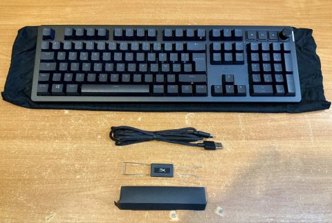 Клавіатура дротова ігрова HyperX Alloy Rise AR001 / Механічна / HyperX Red Switch / RGB підсвітка