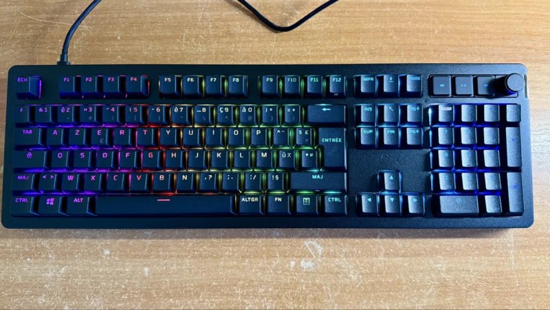 Клавіатура дротова ігрова HyperX Alloy Rise AR001 / Механічна / HyperX Red Switch / RGB підсвітка — фото 3