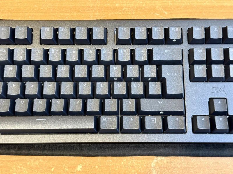 Клавіатура дротова ігрова HyperX Alloy Rise AR001 / Механічна / HyperX Red Switch / RGB підсвітка — фото 5