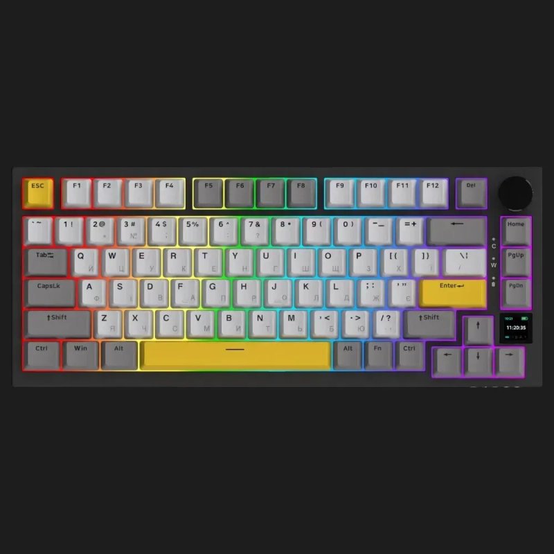 Клавіатура ігрова Ajazz AK820 PRO Flying Fish Switches Кам'янське Ябко ТЦ Терра — фото 2