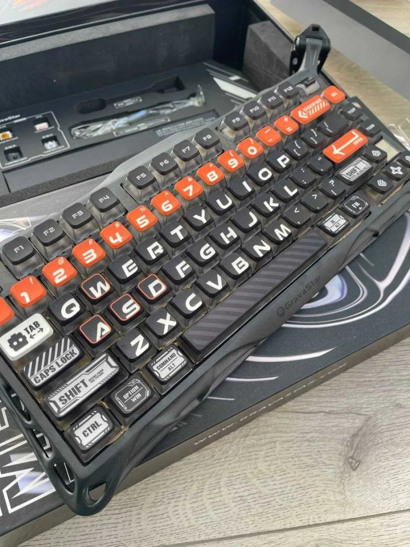 Клавіатура механічна GravaStar Mercury K1 Pro — фото 4
