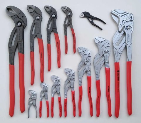 Кліщі переставні-гайковий ключ Knipex 86 03
