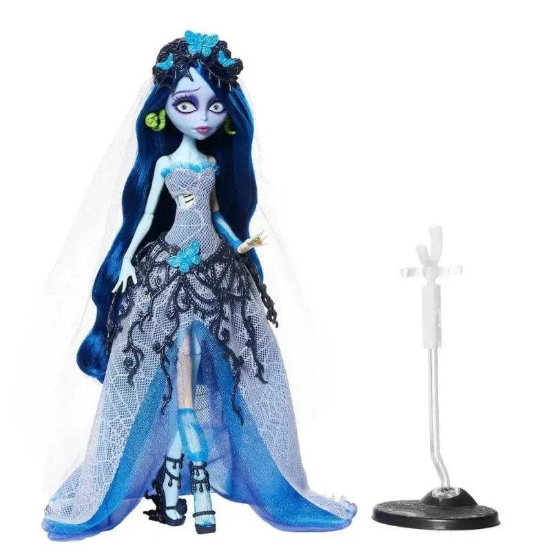 Колекційна лялька Monster High Skullector Corpse Bride Труп нареченої Емілі — фото 2