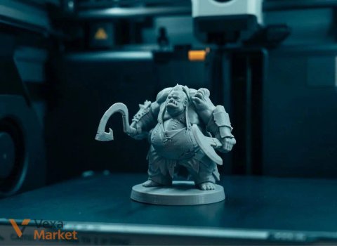 Колекційні 3D-фігурки героїв Dota 2 (Invoker, Juggernaut, Crystal Maiden, Hoodwink, Anti-Mage, Sniper, Pudge)