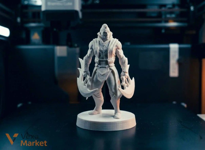 Колекційні 3D-фігурки героїв Dota 2 (Invoker, Juggernaut, Crystal Maiden, Hoodwink, Anti-Mage, Sniper, Pudge) — фото 3
