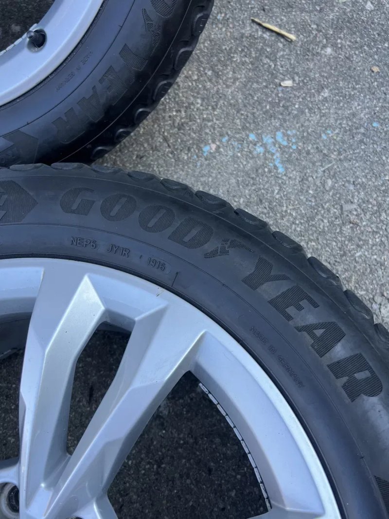 Колеса Audi R19 с зимней резиной Goodyear UltraGrip Ice Arctic SUV 255/55 R19 — фото 4