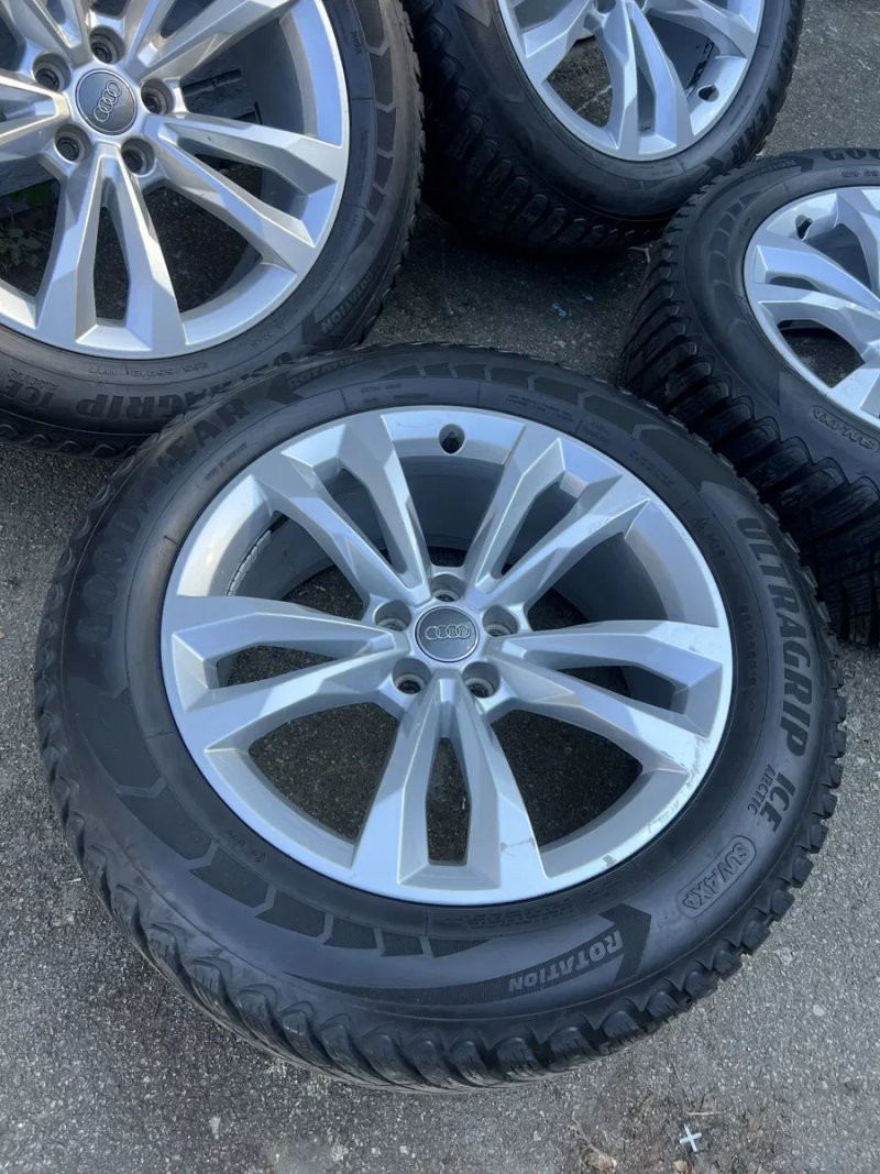 Колеса Audi R19 с зимней резиной Goodyear UltraGrip Ice Arctic SUV 255/55 R19 — фото 7