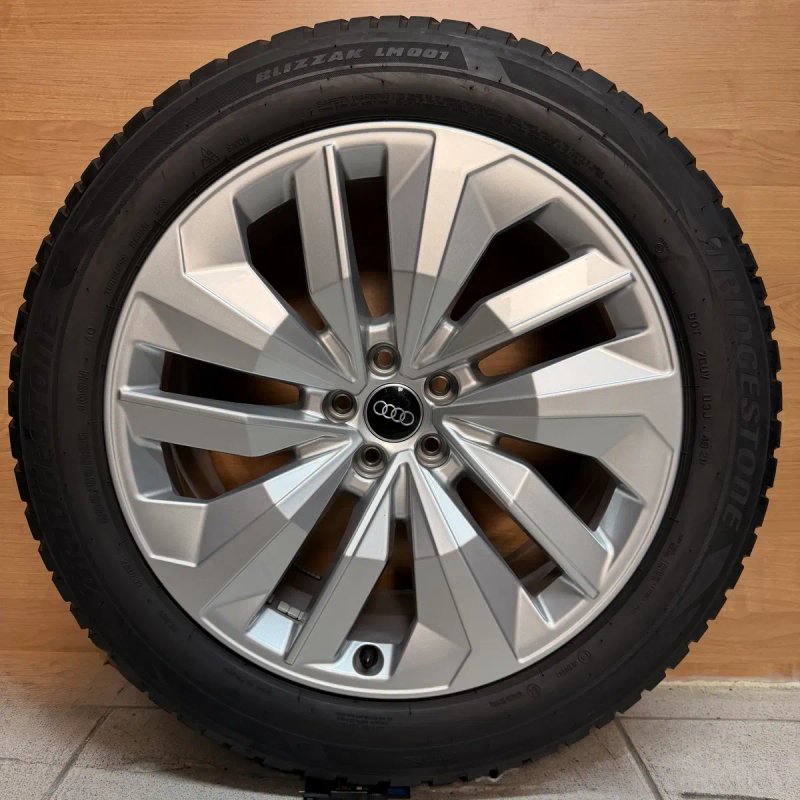 Колеса Audi R20 255/50 Bridgestone Q7 Q8 Etron VW Touareg зимові шини — фото 2