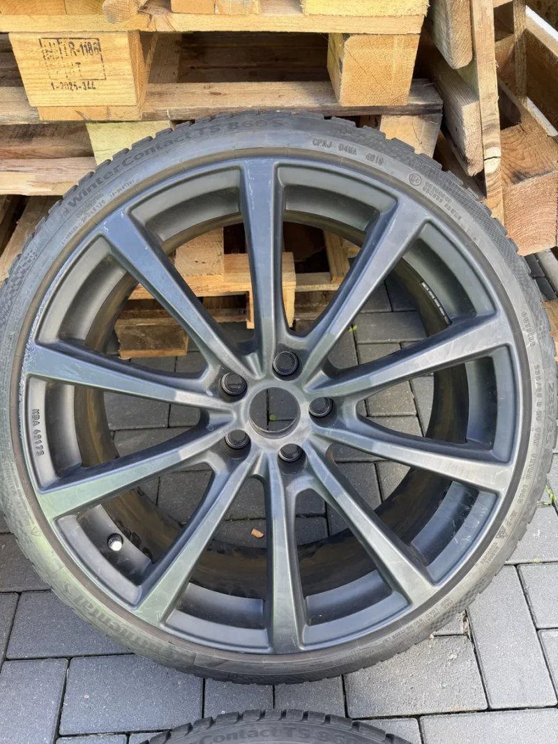Колеса диски 5 114,3 20 R20 235 35 зимові Continental Tesla Тесла модель 3 model 3 Performance Перформенс — фото 2