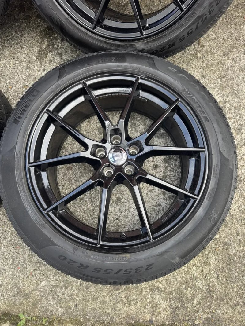 Колеса диски чорні 5 112 20 R20 235 55 Pirelli BMW iX IX i20 X5 G05 X3 G01 X6 G06 Audi Q7 4M Q5 Q8 E tron ix3 G08 Mercedes GLC Touareg Туарег ауді — фото 3