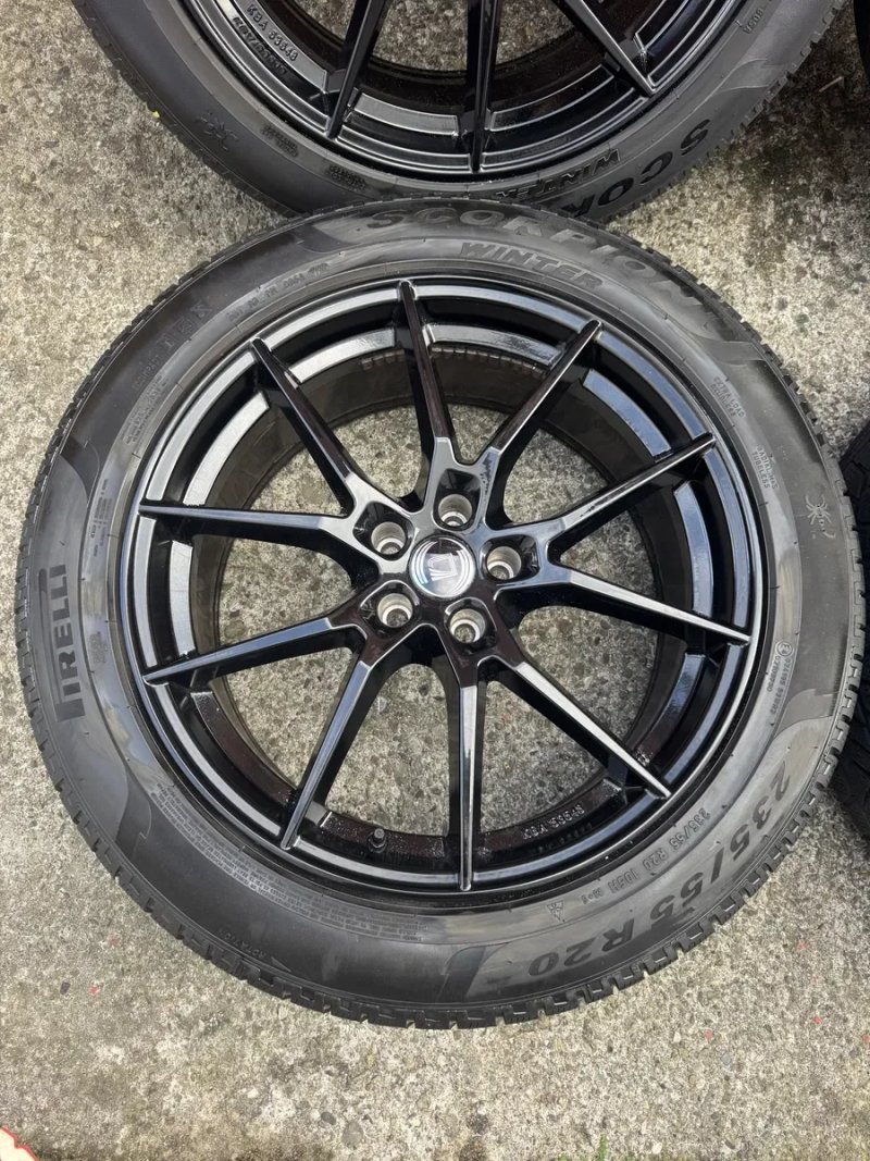 Колеса диски чорні 5 112 20 R20 235 55 Pirelli BMW iX IX i20 X5 G05 X3 G01 X6 G06 Audi Q7 4M Q5 Q8 E tron ix3 G08 Mercedes GLC Touareg Туарег ауді — фото 7