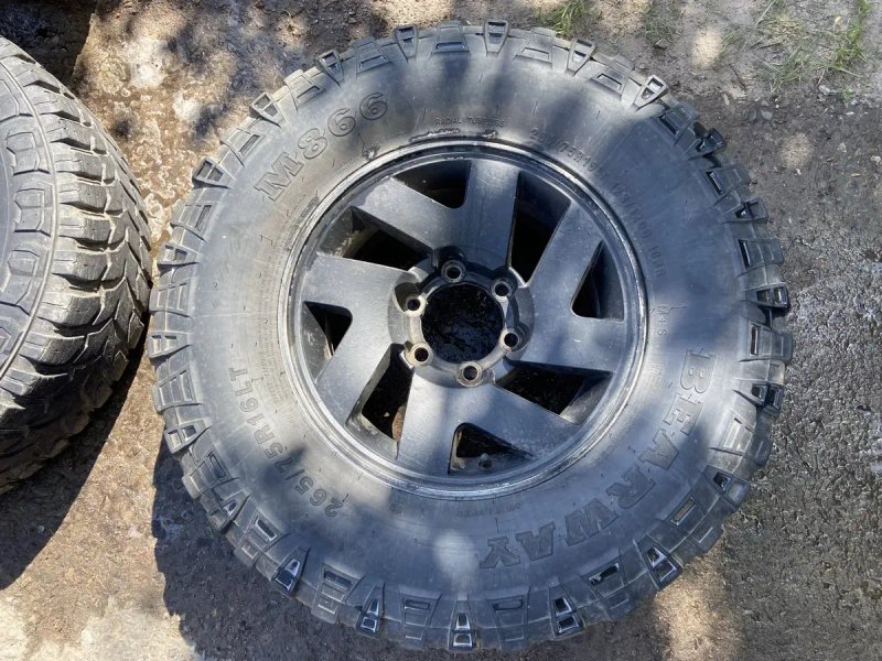 Колеса R16 R15 Mitsubishi Pajero L200 комплект колесо запасне колеса запаска розборка диски титани — фото 3