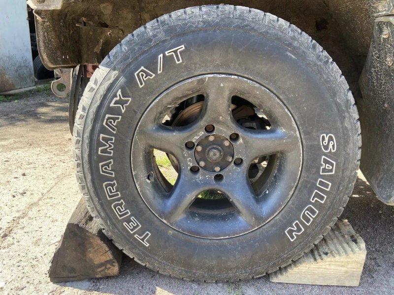 Колеса R16 R15 Mitsubishi Pajero L200 комплект колесо запасне колеса запаска розборка диски титани — фото 7