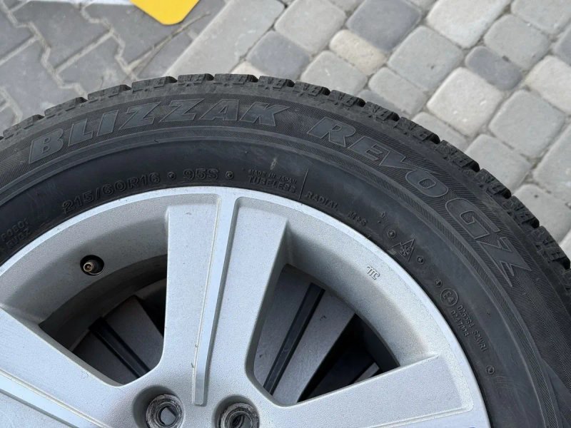 Колеса Subaru R16 215/60 r16 Bridgestone Blizzak Revo GZ 5x100 Forester — фото 4