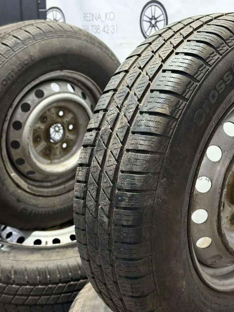 Колеса в зборі 205/80 R16C Continental (зима),диски 6х139.7 R16 — фото 5