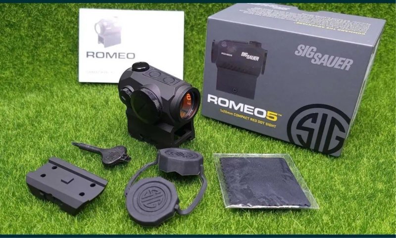 Коліматорний приціл Sig Sauer Optics Romeo 5 1x20 mm Compact 2 MOA — фото 3