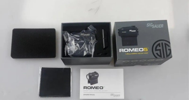 Коліматорний приціл Sig Sauer Optics Romeo 5 1x20 mm Compact 2 MOA — фото 7