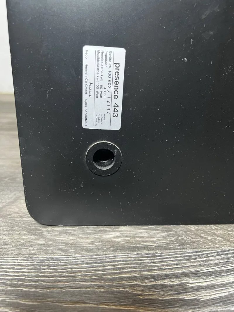 Колонки HECO Presence 443, німецька акустика Hi-Fi, 3-смугова — фото 7