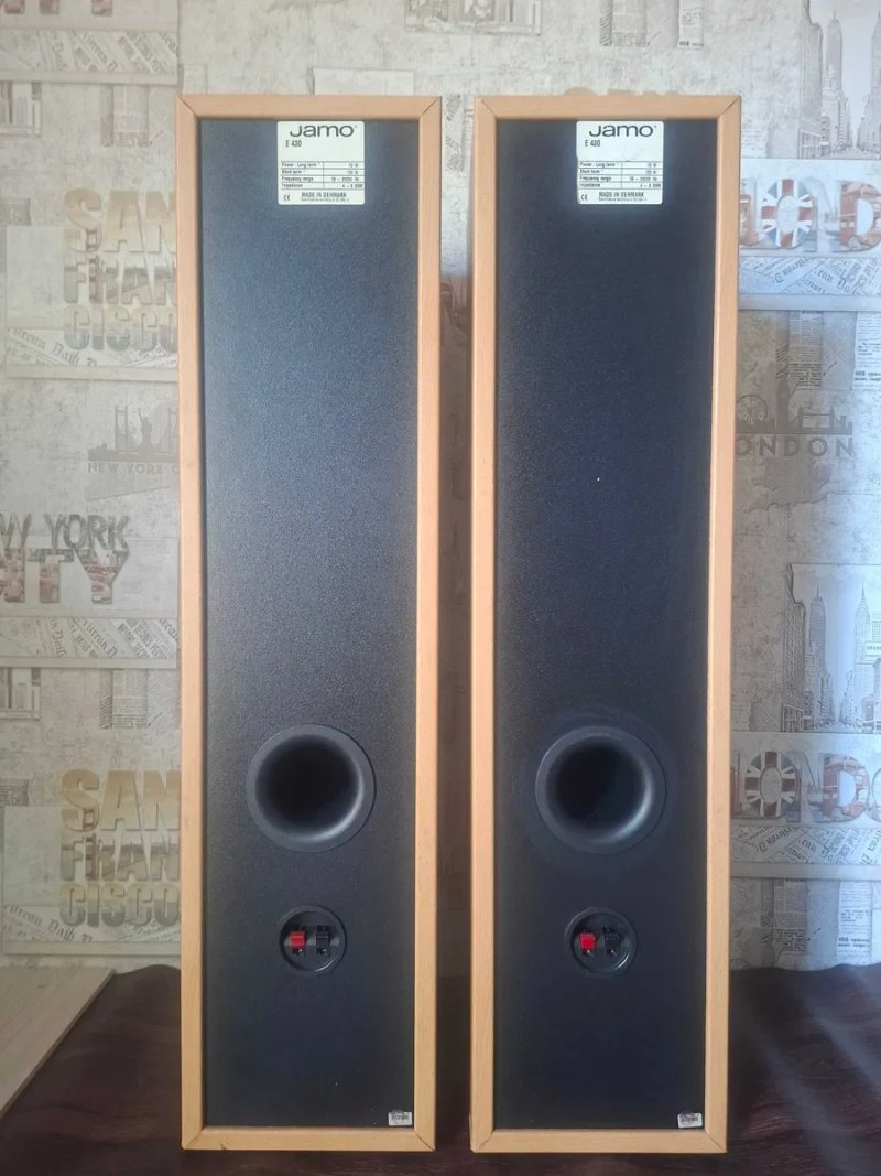Колонки Jamo E430 Потужність 2х120Вт. 4-8Ω. Cinema Front — якісна підлогова акустика Стерео Hi-Fi | стан ТОП | Аналог Sony Pioneer Yamaha Magnat — фото 4