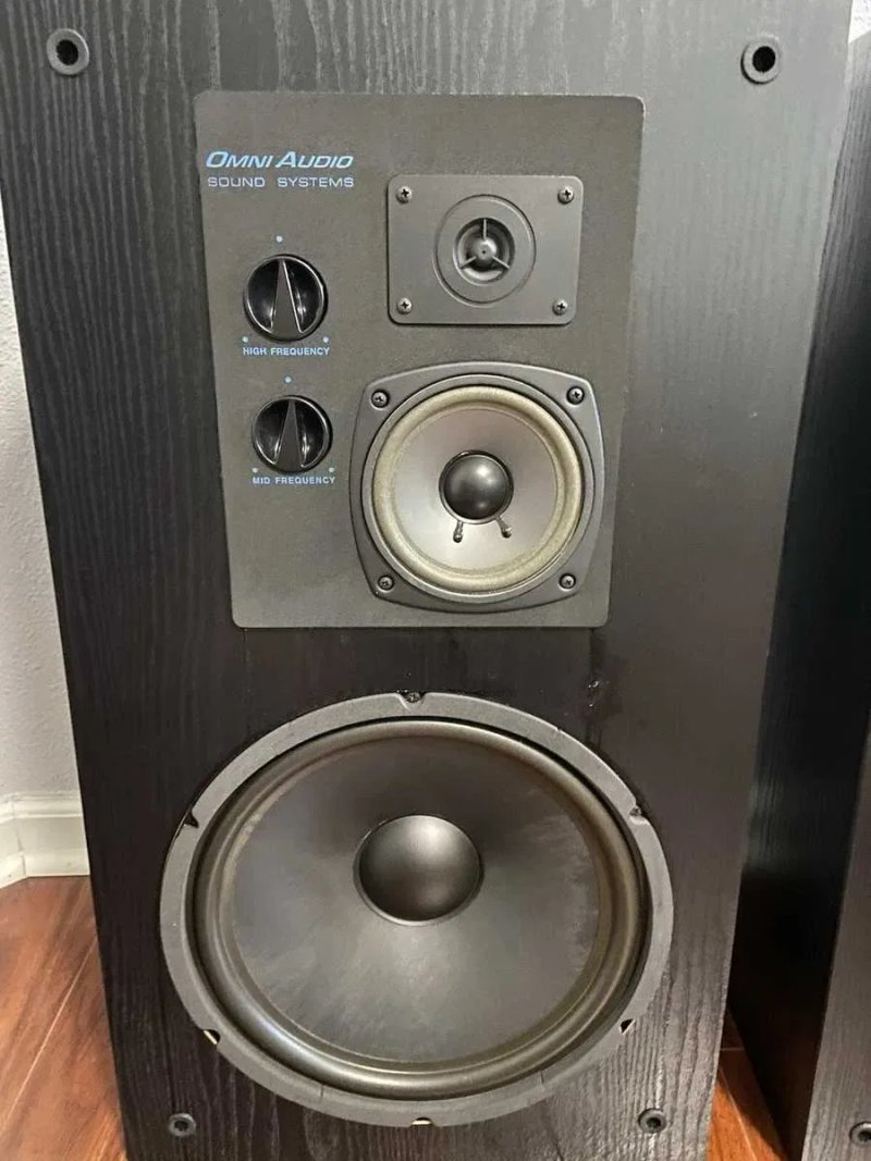 Колонки OMNI AUDIO SA 12.3 — 2х200Вт. 8Ω 91dB. | 12" WOOFER | Потужна 3-смугова АМЕРИКАНСЬКА АКУСТИКА — фото 2