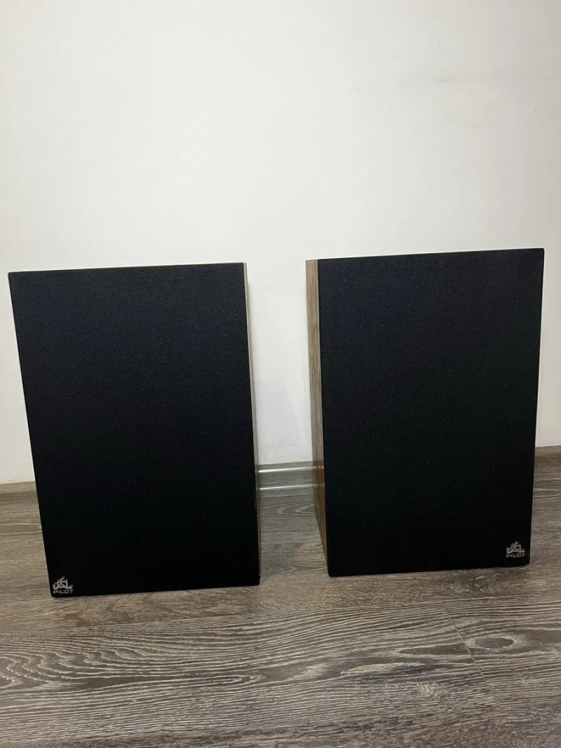Колонки Pilot V-1 PCM, акустика Hi-Fi, вінтаж, дубовий шпон — фото 4
