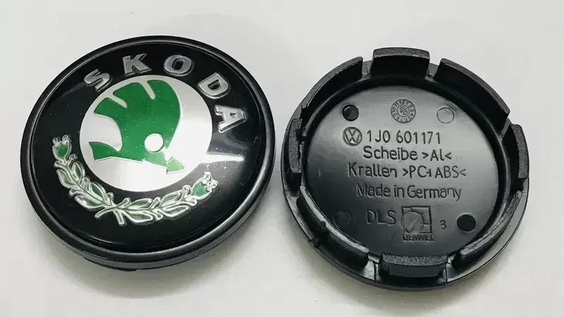Колпачки диск Skoda Octavia Fabia Superb ковпачки заглушки шкода — фото 7