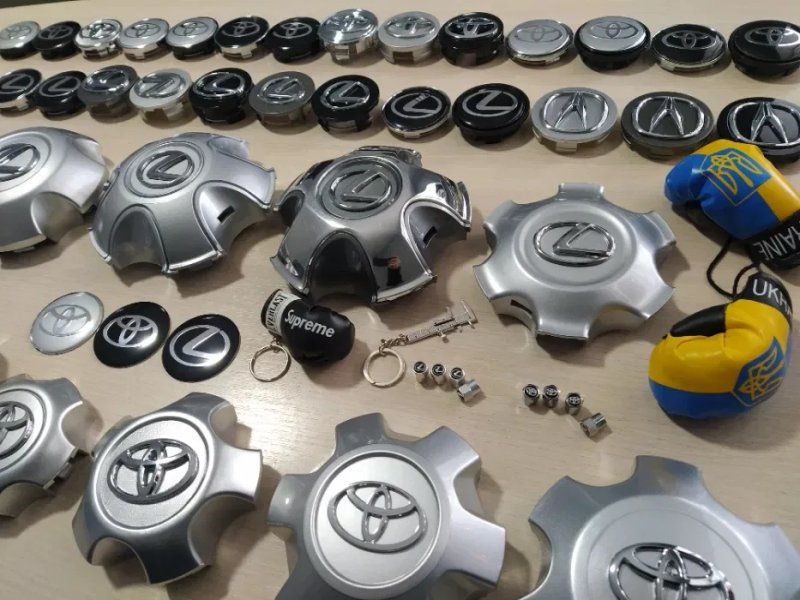 Колпачки/Эмблемы/Заглушки/Логотип/Ниппеля в диски Toyota/Lexus/Acura — фото 3