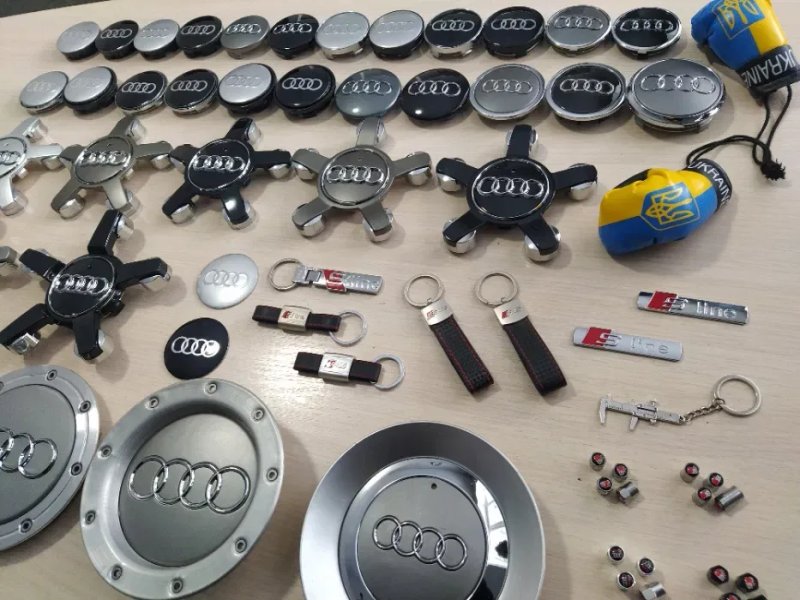 Колпачки/Эмблемы/Заглушки/Логотип в диски Audi/Ауди — фото 3