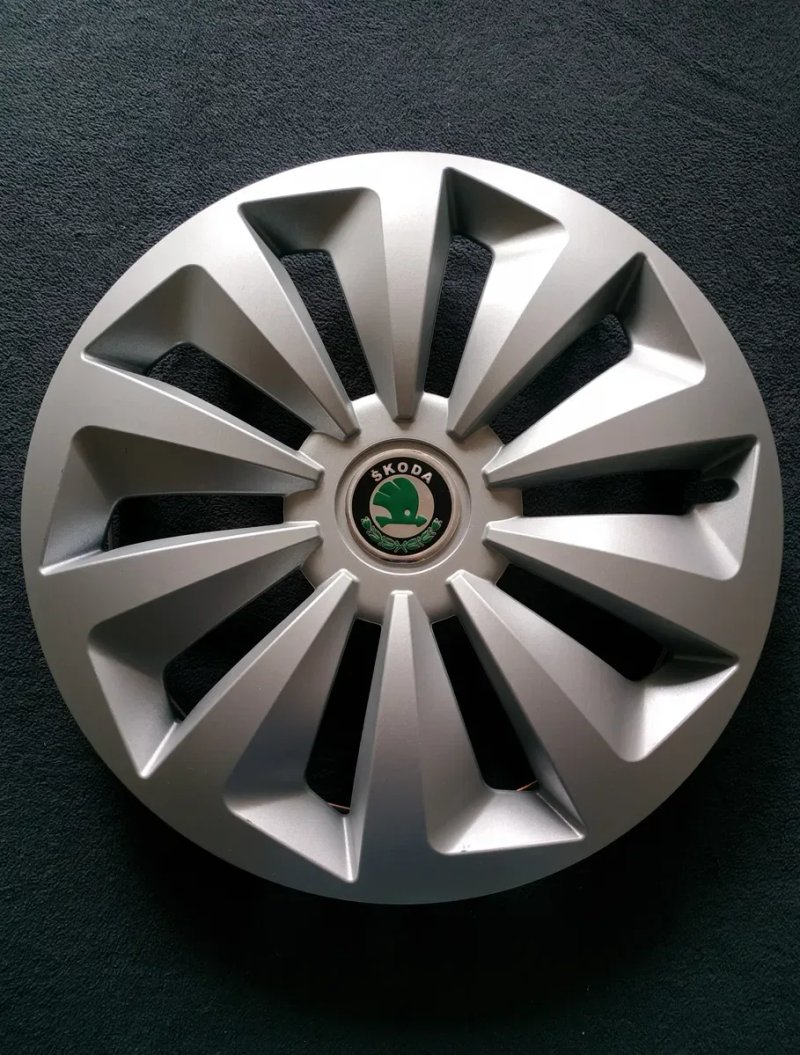 Колпаки на колёса Шкода ковпаки Skoda r15 радиус есть все размеры — фото 2