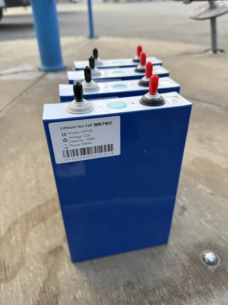 Комірки eve 105 ah LifePO4 3.2v  акумулятор eve 105  ячейка   Комірки 105 ампер  lifepo4 105 ah  105 апер   Ічеки 105  ячейки 105 апмер  еве 105 — фото 3